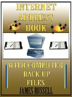 Internet Address Book with Computer Back Up Files