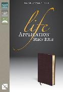 NASB, Life Application Study Bible, Second Edition, Bonded Leather, Burgundy
