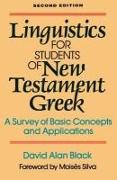 Linguistics for Students of New Testament Greek