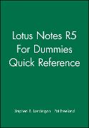 Lotus Notes R5 For Dummies