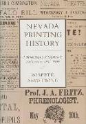 Nevada Printing History: A Bibliography of Imprints and Publications, 1881-1890