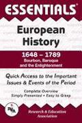 European History: 1648 to 1789 Essentials