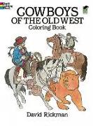 Cowboys of the Old West Coloring Book