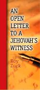 An Open Letter to a Jehovah's Witness-Package of 10 Pamphlets