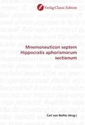 Mnemoneuticon septem Hippocratis aphorismorum sectionum