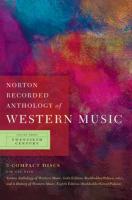 Norton Recorded Anthology of Western Music