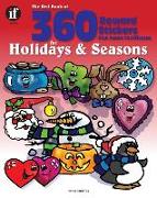 The Red Book of 360 Reward Stickers for Holidays and Seasons, Grades Pk - 6