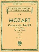 Concerto No. 23 in A, K.488: Schirmer Library of Classics Volume 1584 Piano Duet
