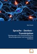 Sprache - Denken - Transkription