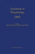 Yearbook of Morphology 1992