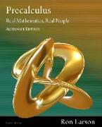 Precalculus: Real Mathematics, Real People, Alternate Edition