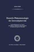 Husserls Phänomenologie der Intersubjektivität