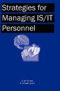 Strategies for Managing Is/It Personnel