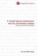 P. Ovidii Nasonis Halievticon: Hoc Est, De Piscibvs Libellus