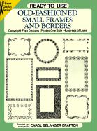 Ready-To-Use Old-Fashioned Small Frames and Borders