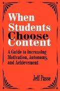 When Students Choose Content