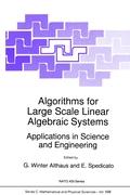 Algorithms for Large Scale Linear Algebraic Systems