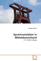 Sprachvarietäten in Mitteldeutschland