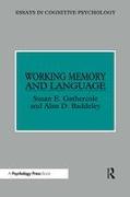 Working Memory and Language