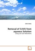Removal of Cr(VI) from aqueous Solution