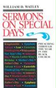 Sermons on Special Days: Preaching Through the Year in the Black Church