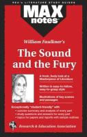 MAXnotes Literature Guides: Sound and the Fury
