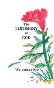 The Testimony of God