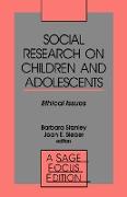 Social Research on Children and Adolescents