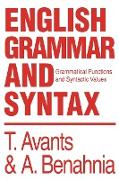 English Grammar and Syntax