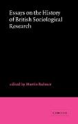 Essays on the History of British Sociological Research