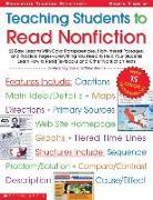 Teaching Students to Read Nonfiction: Grades 4 and Up: 22 Easy Lessons with Color Transparencies, High-Interest Passages, and Practice Pages--Everythi