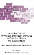 Analytical Uses of Immobilized Biological Compounds for Detection, Medical and Industrial Uses