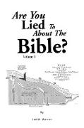 Are You Lied To About The Bible?