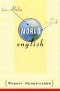 World English: From Aloha to Zed