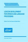 Lexicon Development for Speech and Language Processing