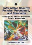 Information Security Policies, Procedures, and Standards