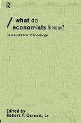 What Do Economists Know?