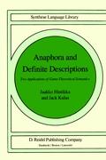 Anaphora and Definite Descriptions