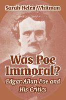 Was Poe Immoral?