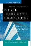 On High-Performance Organizations