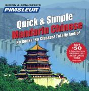 Pimsleur English for Chinese (Mandarin) Speakers Quick & Simple Course - Level 1 Lessons 1-8 CD