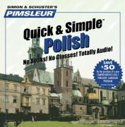 Pimsleur Polish Quick & Simple Course - Level 1 Lessons 1-8 CD