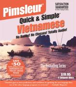 Pimsleur Vietnamese Quick & Simple Course - Level 1 Lessons 1-8 CD