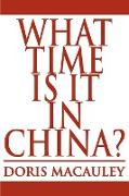 What Time is It in China?