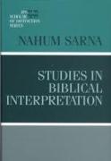 Studies in Biblical Interpretation