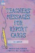 Teachers' Messages for Report Cards