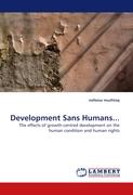 Development Sans Humans
