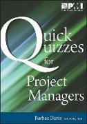 Quick Quizzes for Project Managers