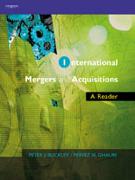 International Mergers and Acquisitions: A Reader