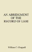 An Abridgment of the Record of Lehi